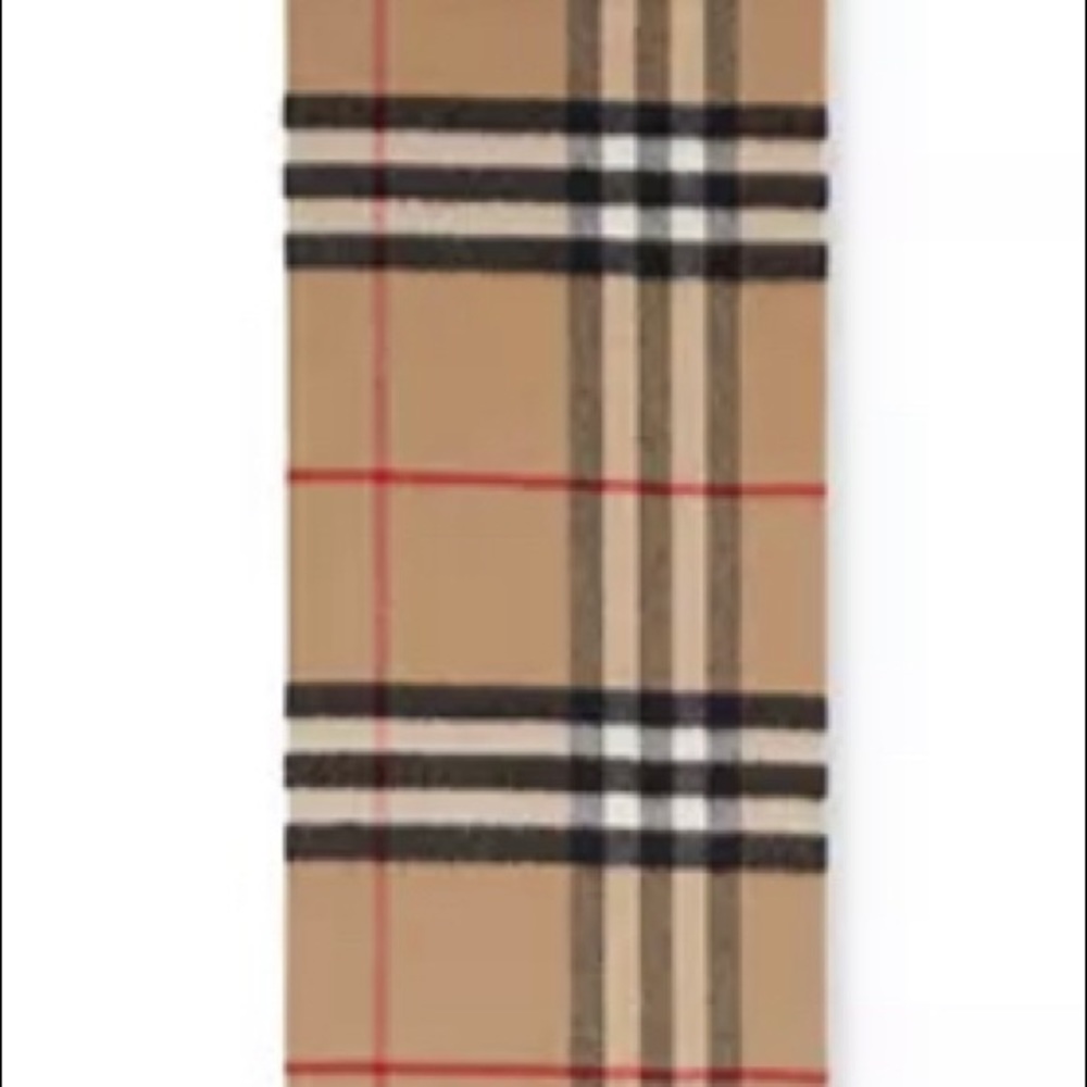 The Classic Check Cashmere Scarf NWT